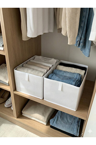 Venita Home 2 Pieces of Closet Organizer, Shelf Organizer, Children's Room St...