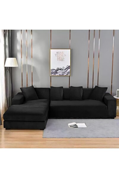 trendyhome Elastic Velvet Corner Cover, UNI, Soft, Extra Fasteners