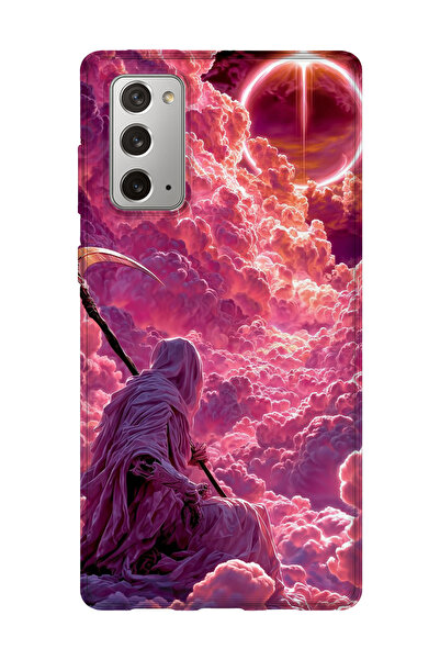 lelia حافظة هاتف شفافة متوافقة مع جالاكسي نوت 20 لعام مطبوع |   المجموعة: دار...