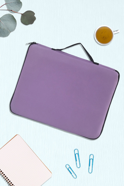 Wallery Bags حافظة محمولة للكمبيوتر اللوحي مقاس 11/8 بوصة مع مقبض