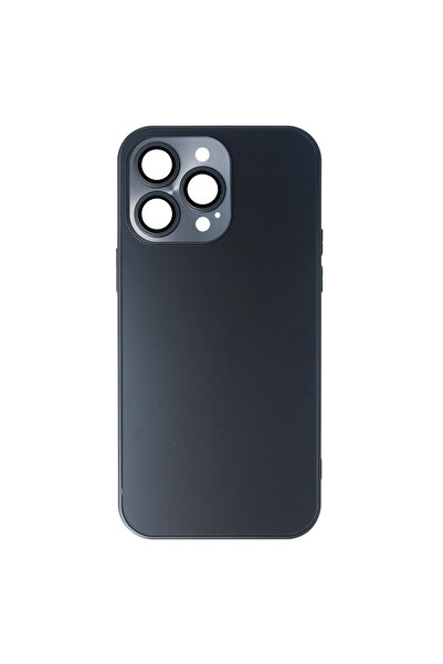 SEP TPU Frosted Glass Apple iPhone 14 Pro Max Black Case