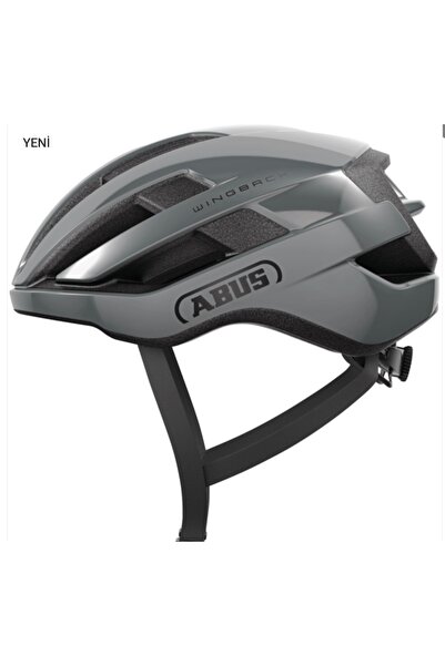 EMİNMOTOR Wingback Yetişkin Yol Bisiklet Kaskı - Race Grey