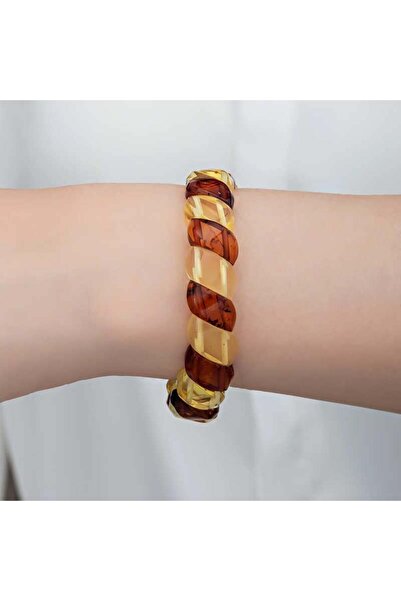 Inure Jewelry Adult Drop Amber Bracelet