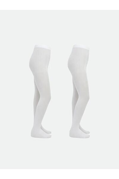 LC Waikiki Basic Thin Girls' Pantyhose 2-Pack (S6)