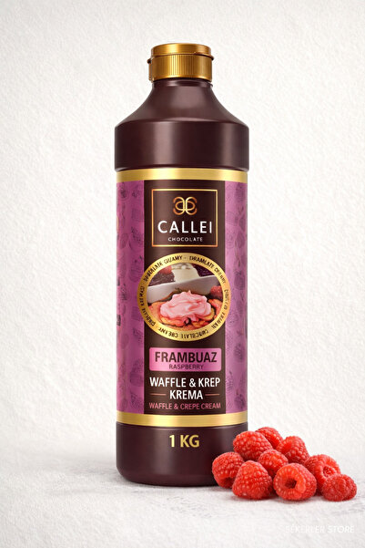 Callei Frambuaz Waffle Pankek & Krep Sos (1KG)