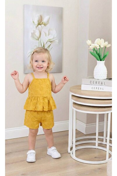 FURKYY Girl's Summer Shorts Set