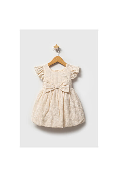 Tongs Baby Crispy Flower Dress