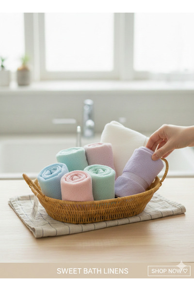 Homerest Dekoratif Hasır Örgü Banyo ve Mutfak Düzenleyici Sepet, Şık ve Doğal...