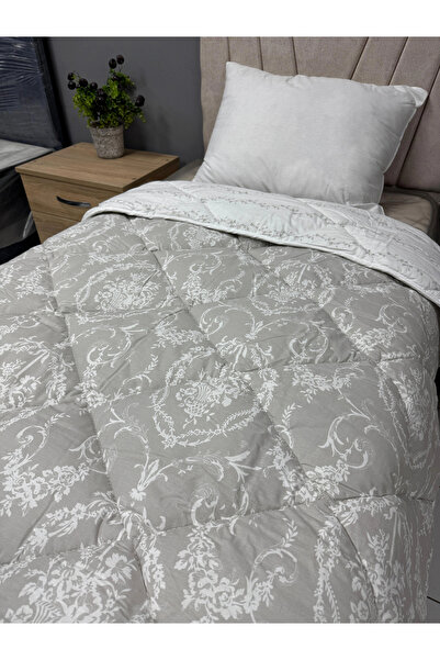 Clasy 100% бавовна Ranforce Односпальне ковдру Двостороннє Sort V1 Сірий візе...