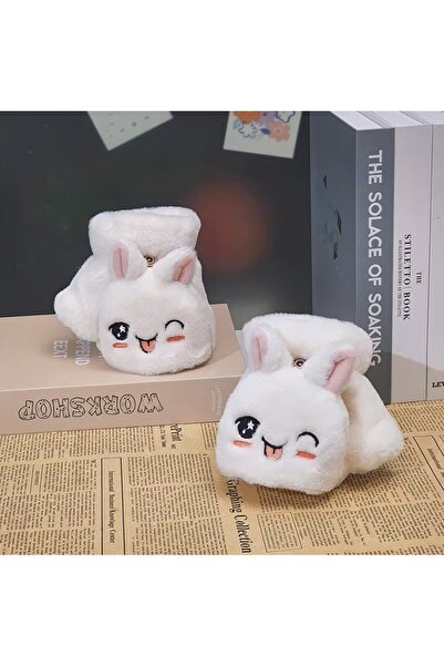 MD Moda Accessories Plush Gloves with Cute Rabbit Figures – Soft, Warm Winter...