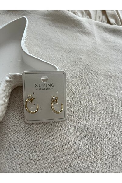 XUPING JEWELRY Xuping 14K Çelik Küpe