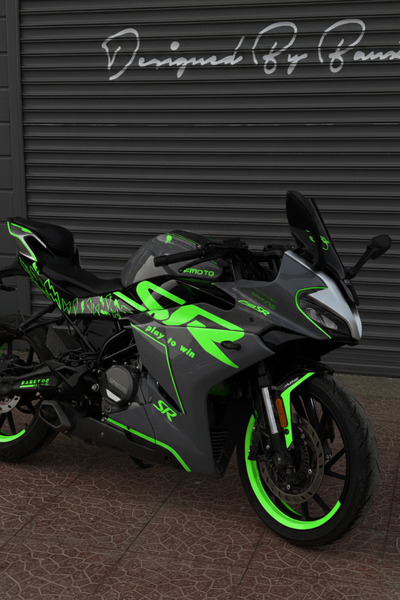 Banxtre مجموعة ملصقات تفصيلية كاملة لـ CFMOTO 250SR