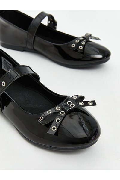 LC Waikiki Leather-Look Girls' Ballerinas for Style Enthusiasts from Uzg Store