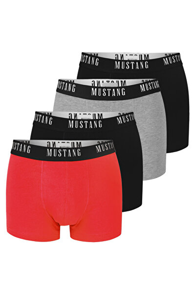 Mustang Men's cotton boxers, Mustang, mixed colors, set of 4