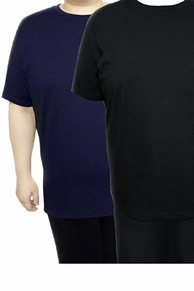 upsize Büyük Beden Erkek Tişört %100 Pamuk – Rahat Kalıp, Yumuşak Doku (2xL–6...