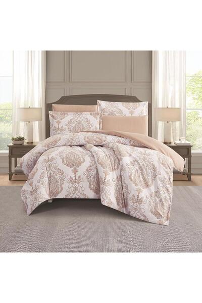 Melen Single and a half duvet cover set (4 pieces) without filling - Fits a 2...
