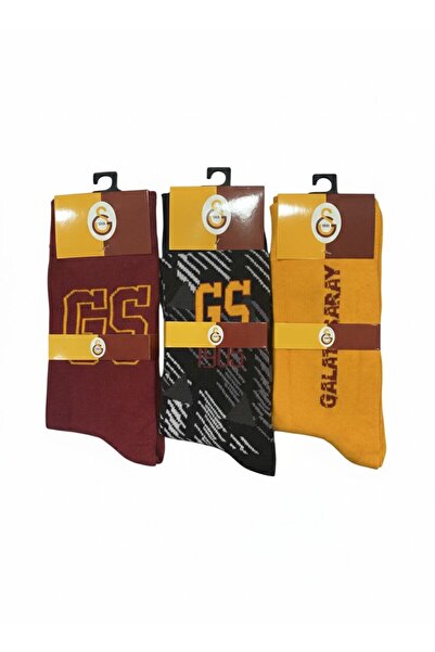 Galatasaray Șosete pentru bărbați, licențiate, 3 perechi