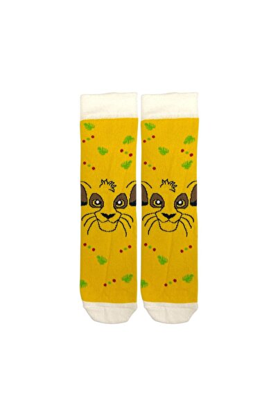 Çorap Kurdu Colorful Patterned Unisex Socks