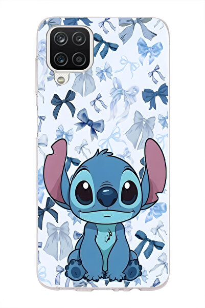 moonset Samsung Galaxy A12/M12 Uyumlu Baskılı Yumuşak Silikon Şeffaf Telefon ...