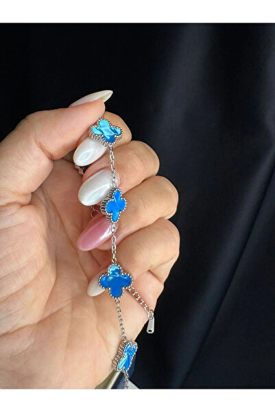 vogutima Women's Steel Bracelet - 4 Leaf Clover Model in Illuminated Box (5 P...