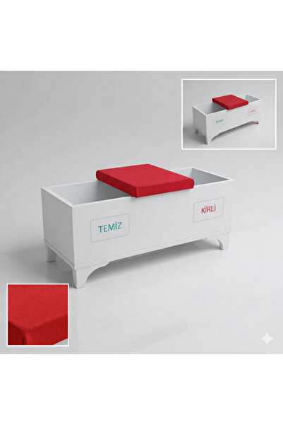 FTRMALZEMECİM Galoşluk Galoş Sehpası Puf | Klinik Tipi | Turuncu Renk | Hijye...