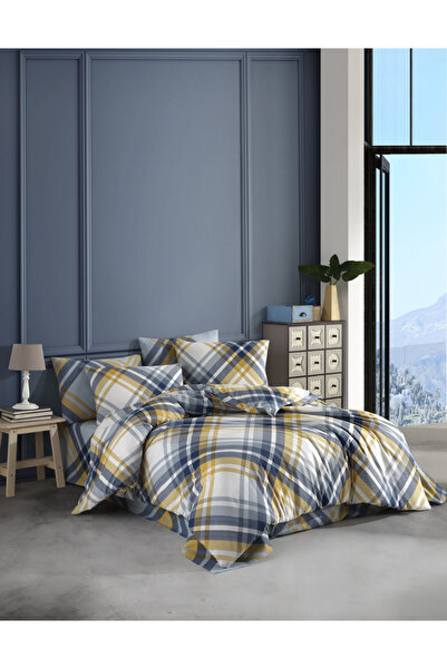 newhome طقم غطاء لحاف فردي فاخر من رانفورس