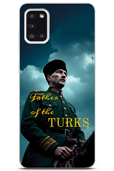 moonset Samsung Galaxy A31 Uyumlu Baskılı Yumuşak Silikon Şeffaf Telefon Kılıfı