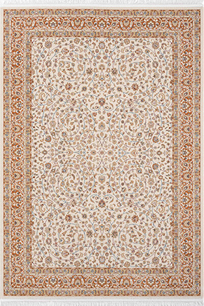 Royal Halı Jasmin IJ06A Geleneksel Desenli Yumuşak Dokulu Akrilik İp Halı