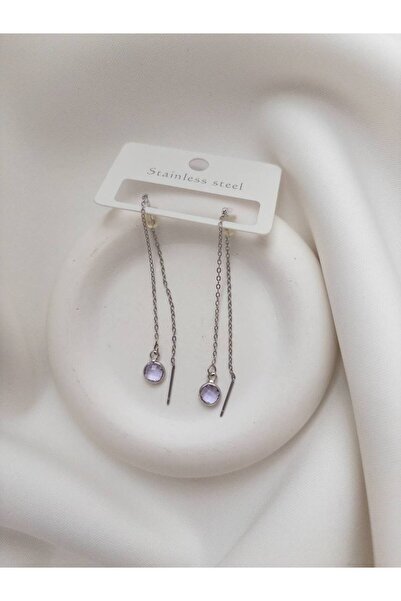 Minne Jewelry-Accessory Chain Dangle Earrings - Beaded Colorful Dangle Earrin...