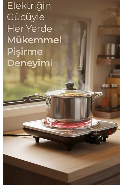 GenelTedarik SCO-5065 Tekli Elektrikli Ocak
