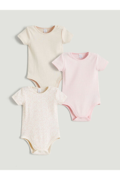 LC Waikiki RMZ GİYİM FARKIYA زيرو روبا ياكا للفتيات الصغيرات، طقم من 3 قطع