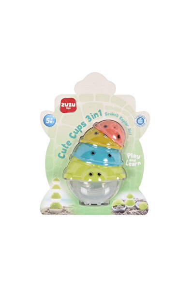 Zuzu Toys 4074 حاويات لطيفة 3 في 1 - زوزوتويس