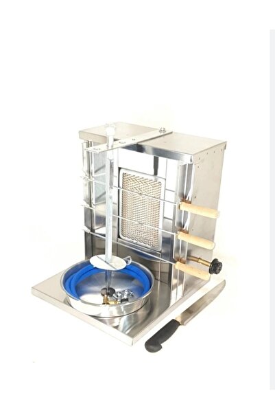 Lorbeer Döner Ocağı Mini Tip Döner Makinesi Tek Gözlü Döner Ocağı Çelik