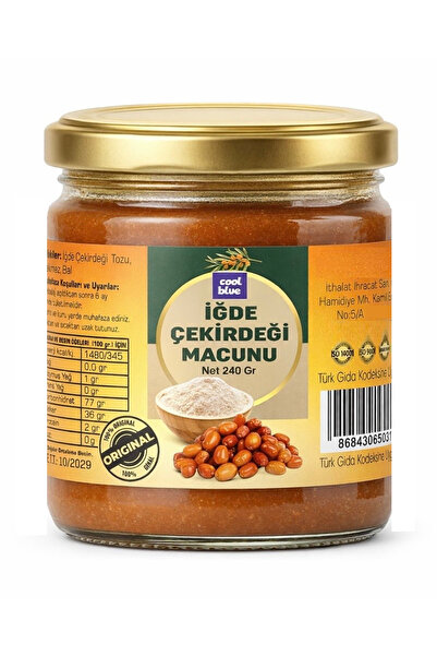 cool blue Naturel İğde Çekirdeği Tozu Macunu 240gr