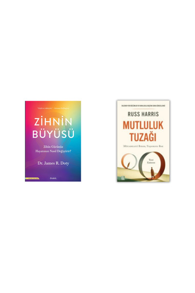 STABİL KİTAP Zihnin Büyüsü - Mutluluk Tuzağı (Kişisel Gelişim 2'li Set)