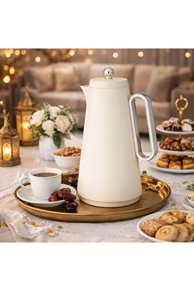 Dania A stylish thermos in a sophisticated cream color 🤍✨ – 1 liter capacity...