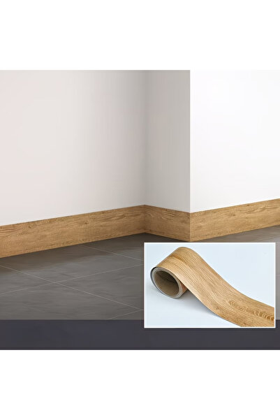 FixCaps Kendinden Yapışkanlı Duvar ve Süpürgelik Bordürü 10 cm x 5mt.