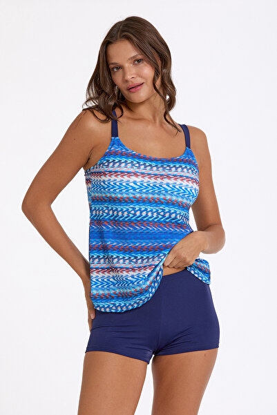 Argento İnce askılı şortlu tankini