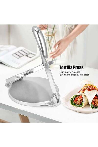 Türkiye مكبس التورتيلا بمقبض قابل للطي