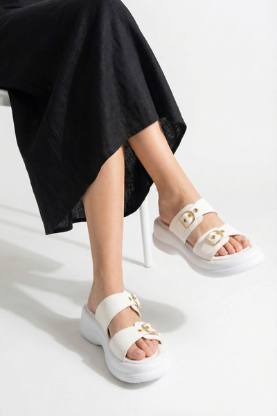 SH SİLVER MODA Women's Slippers Fashionable and Lightweight Comfortable