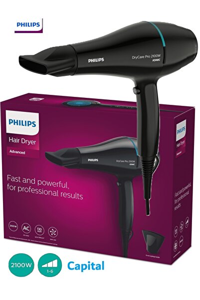 Philips Smart Philips Pro Fast & Powerful Hair Dryer BHD272/03 Professional R...