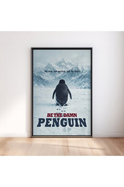 Nihilist Penguen Çerçeveli Poster