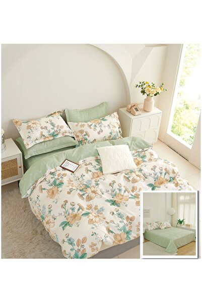 OEM Bed linen, fine cotton 6 pieces, duvet cover 200x230, bed sheet 240x250