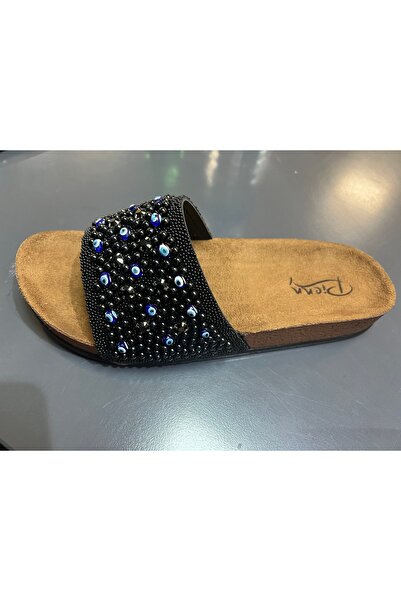 Pienn kadın taşlı ortepedik terlik