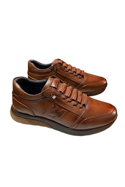 Greyybull Shoes Tan Leather Men's Sneakers