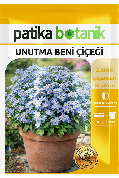 Patika Botanik 100 Adet Unutma Beni Çiçeği Tohumu