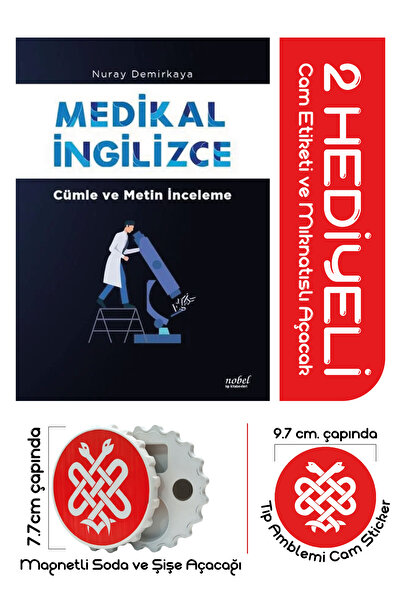 Nobel Tıp Kitabevleri Medikal İngilizce: Cümle ve Metin İnceleme Medical Engl...