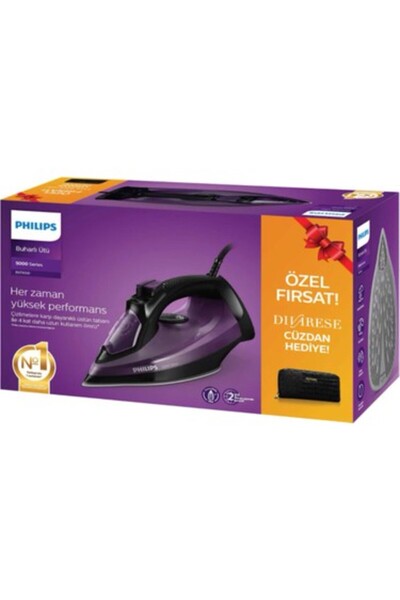 Philips 5000 Series DST5030/80 2400 W Buharlı Ütü + Çanta Hediyeli