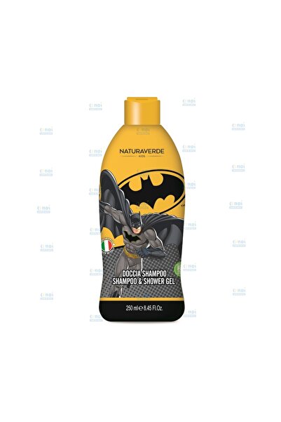 Naturaverde BATMAN ΠΑΙΔΙΚΟ ΣΑΜΠΟΥΑΝ & ΤΖΕΛ ΓΙΑ SHOW 300ML