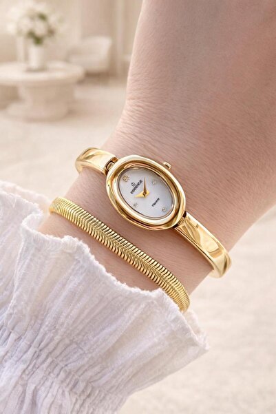 Essence Steel Cord Does Not Blacken 3 Atm Water Resistant Women Wrist Watch +...